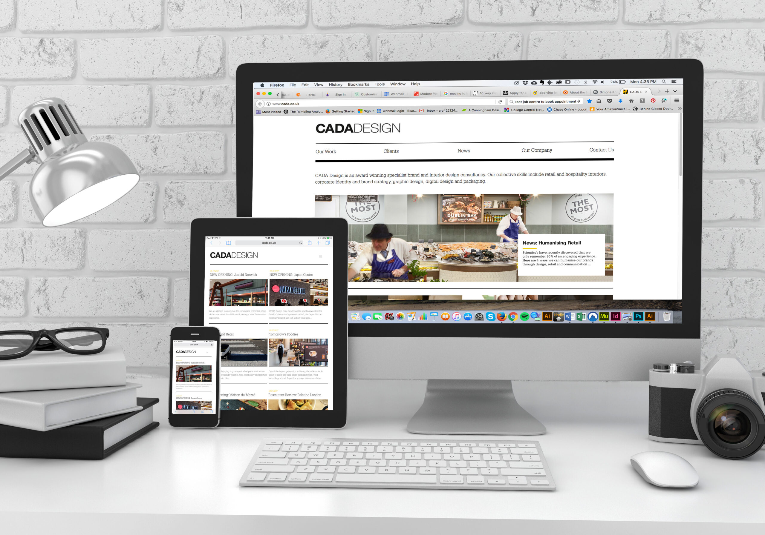 Read more about the article Cada Design Website Re-Design 2015